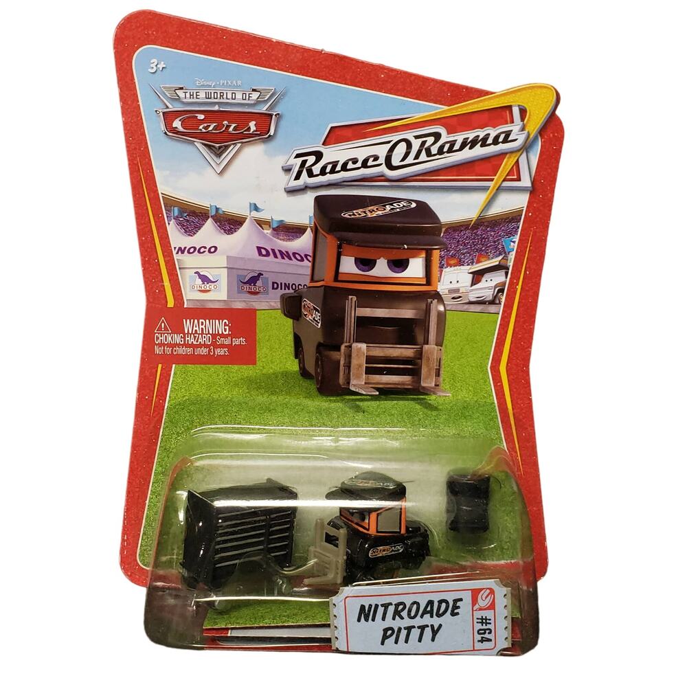 Disney Pixar The World of Cars | Race O Rama Nitroade Pitty No. 64 Diecast Car